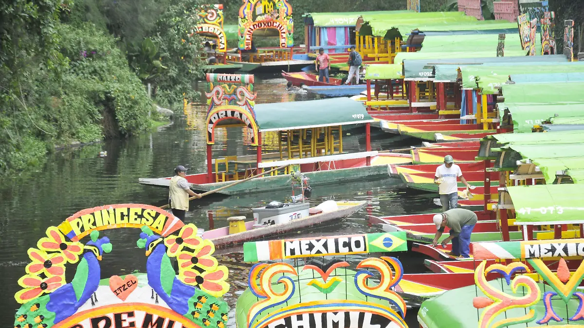 RECORRIDO POR LS TRAJINERAS DE XOCHIMILCO (9)